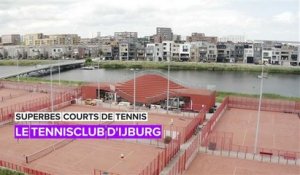 Superbes courts de tennis: le club de  tennis d'IJburg