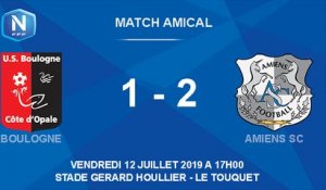 Résumé match amical USBCO - Amiens SC