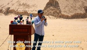 Egypte: ouverture au public de deux nouvelles pyramides