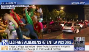 CAN 2019: les fans algériens fêtent la victoire