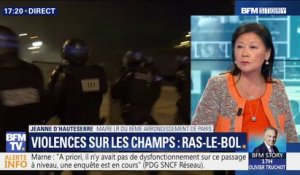 Violences sur les Champs-Élysées: la maire du 8e arrondissement demande "l'interdiction de manifester sur ce périmètre"
