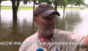 Inondations en Louisiane après le passage de l’ouragan Barry