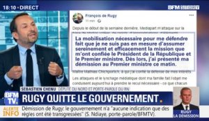 Sébastien Chenu: "François de Rugy ne pouvait plus exercer sa fonction sereinement"