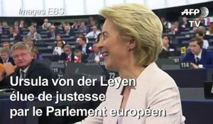 Ursula Von der Leyen élue présidente de la Commission européenne
