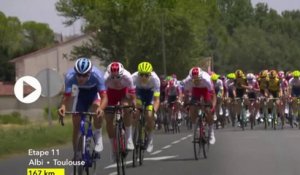 Tour de France 2019 - Quatre hommes dans l'échappée du jour