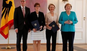 Annegret Kramp-Karrenbauer succède à Ursula von der Leyen au ministère de la Défense