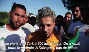 Algérie: des supporters attendent leur billet pour l'Egypte