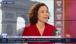 Train Perpignan-Rungis: "Elisabeth Borne s'est battue pour qu'on maintienne la ligne", affirme Emmanuelle Wargon