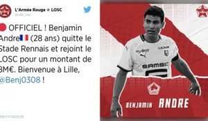 Mercato : Le Stade Rennais confirme le départ de son capitaine Benjamin André pour Lille