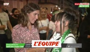 Une supportrice algérienne «C'est vraiment la fête» - Foot - CAN - Finale