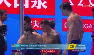 Mondiaux de natation 2019 : Les États-Unis sacrés au 4x100 masculin ! La France finit 8e