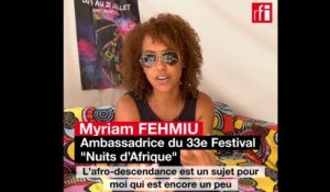 Myriam Fehmiu: "J'ai un sentiment de fierté d'être Africaine"