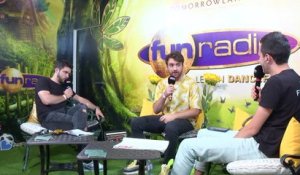 OLIVER HELDENS en interview sur Fun Radio à Tomorrowland 2019