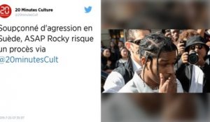 Le rappeur ASAP Rocky renvoyé devant un tribunal suédois pour violences