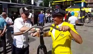 Tour de France 2019 : l'ambiance au départ à Saint-Jean-de-Maurienne