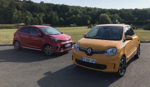 Comparatif vidéo - Renault Twingo vs Kia Picanto