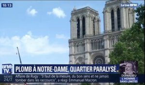 De "possibles contaminations" au plomb paralysent le chantier de Notre-Dame et le quartier