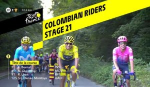 Les cyclistes colombiens / Colombian riders - Étape 21 / Stage 21 - Tour de France 2019