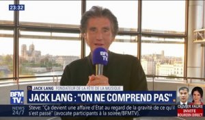 Soirée du 21 juin à Nantes: "Avait-on besoin de pourchasser ces jeunes ?", s'interroge Jack Lang