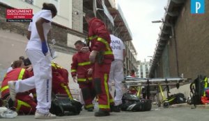 Paris : une passerelle de chantier s’effondre, un mort et trois ouvriers blessés