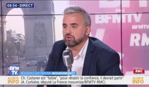 Alexis Corbière: "Pour rétablir la confiance, Christophe Castaner devrait partir"