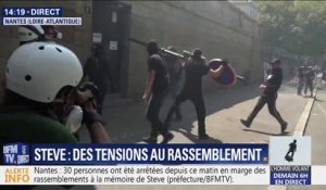 Des premiers heurts à Nantes durant le rassemblement contre les violences policières