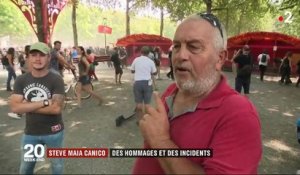 Nantes : des hommages à Steve et des incidents