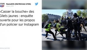 Sur Instagram, un policier promet de « casser la bouche des Gilets jaunes » : une enquête ouverte