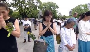 74 ans après, Hiroshima se tait en hommage à ses victimes