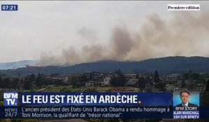 Les incendies en Ardèche ne progressent plus, 90 hectares ont été brûlés