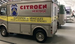 L'utilitaire record Citroën Type H exposé au musée Peugeot