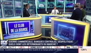 Le Club de la Bourse: Nuno Texeira, Gilles Mainard, Frédéric Rozier et Alexandre Baradez - 09/08