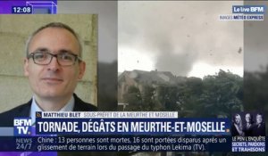 Tornade: "23 maisons ont été touchées mais aucune personne n'a été blessée" (sous-préfet de Meurthe-et-Moselle)
