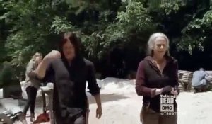 The Walking Dead : un premier extrait de la saison 10 à la plage