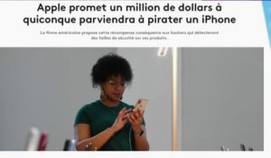 Apple offre un million de dollars à qui réussira à hacker l’iPhone