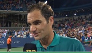 Cincinnati - Federer : "Heureux d'être de retour sur un court"