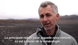 La Nasa se prépare pour Mars dans un champ de lave en Islande