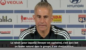 OL - Sylvinho : "Denayer, un leader naturel, charismatique"