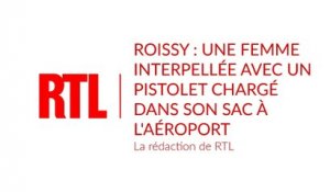 Roissy : une femme interpellée avec un pistolet chargé dans son sac à l'aéroport