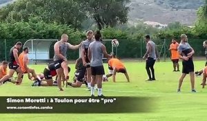 Raphaël Lakafia (RC Toulon) : "tout le monde a à cœur de  venir jouer à Furiani"