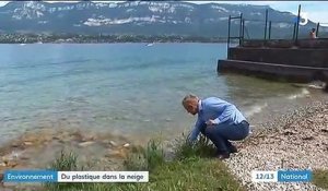 Environnement : du plastique retrouvé dans la neige des Alpes