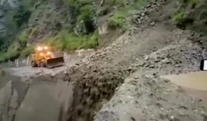 Glissements de terrain dans le nord de l'Inde