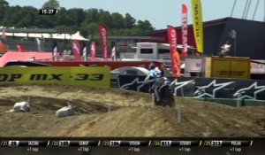 Geerts vs Boisrame - MX2 Race 1 - MXGP of Italy - Imola 2019