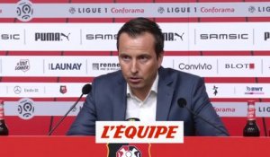 Stéphan «On aurait pu en marquer un de plus» - Foot - L1 - Rennes