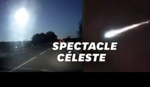 Cette impressionnante météorite a transpercé le ciel méditerranéen