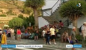 Espagne : une partie de l'île de Grande Canarie réduite en cendres