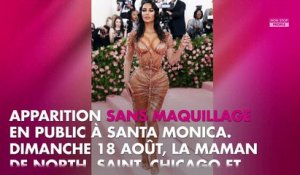 Kim Kardashian sans maquillage : son look au naturel fait le buzz