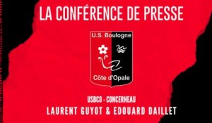 [NATIONAL] J4 Conférence de presse après match USBCO - Concarneau