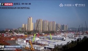 Wuhan : les hôpitaux d'urgence bientôt prêts