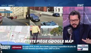 #Magnien, la chronique des réseaux sociaux : Un artiste piège Google Maps - 04/02